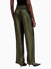 AllSaints Green Charli Seq Trousers - Image 4 of 7