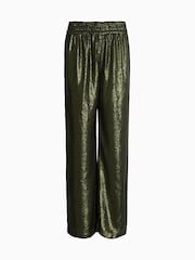 AllSaints Green Charli Seq Trousers - Image 7 of 7