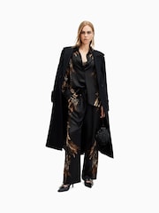 AllSaints Black Oana Shirt - Image 4 of 6