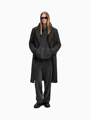 AllSaints Grey Draven Oth Hoodie - Image 3 of 7