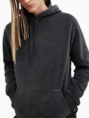 AllSaints Grey Draven Oth Hoodie - Image 4 of 7