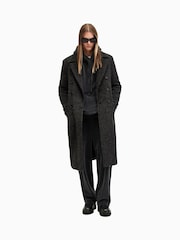 AllSaints Grey Draven Oth Hoodie - Image 5 of 7