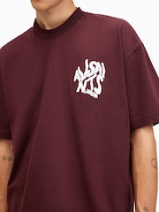 AllSaints Orlando Kurzarm-T-Shirt aus Baumwolle mit Rundhalsausschnitt - Bild 3 von 6