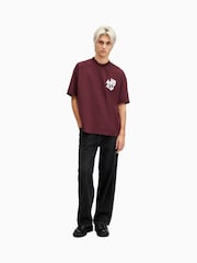 AllSaints Orlando Kurzarm-T-Shirt aus Baumwolle mit Rundhalsausschnitt - Bild 4 von 6