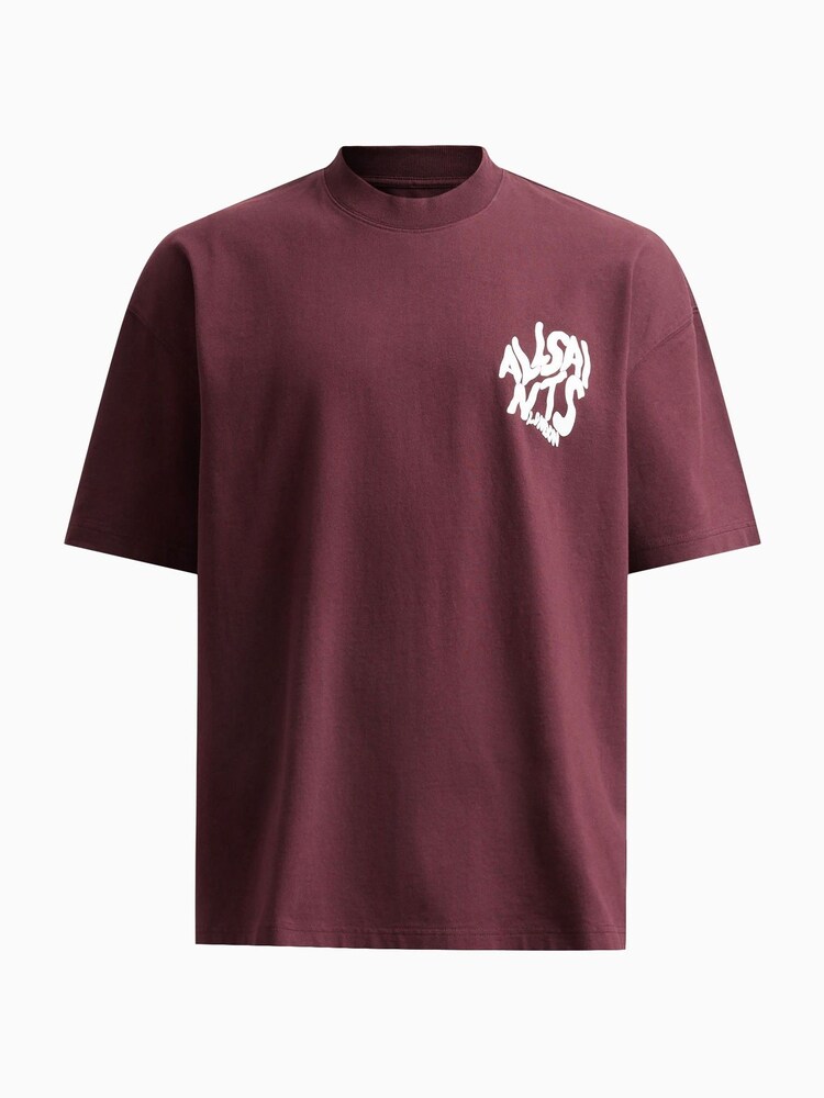 AllSaints Orlando Kurzarm-T-Shirt aus Baumwolle mit Rundhalsausschnitt - Bild 6 von 6
