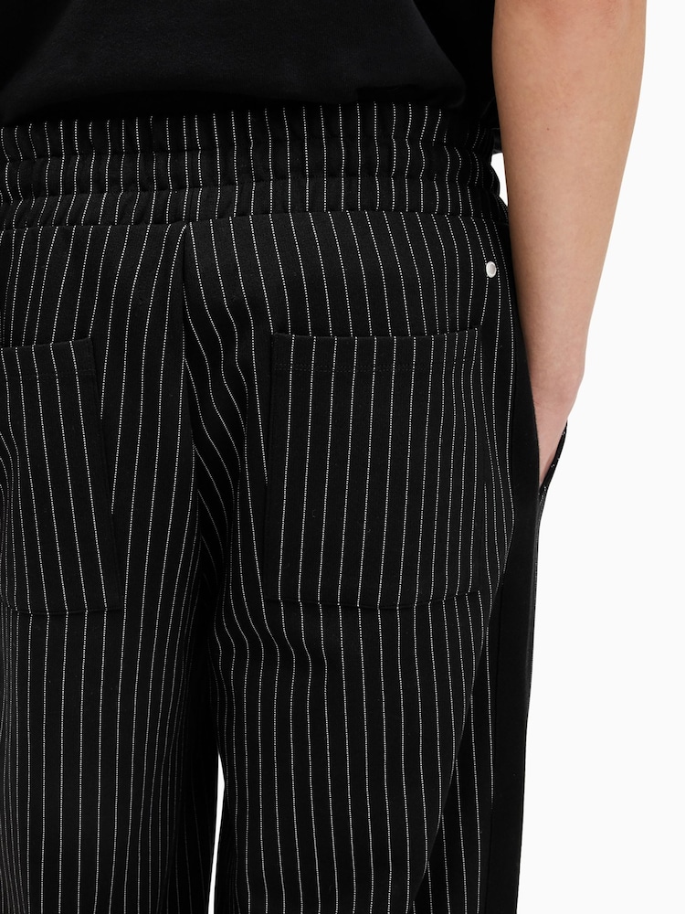AllSaints Black Sinclair Joggers - Image 6 of 8