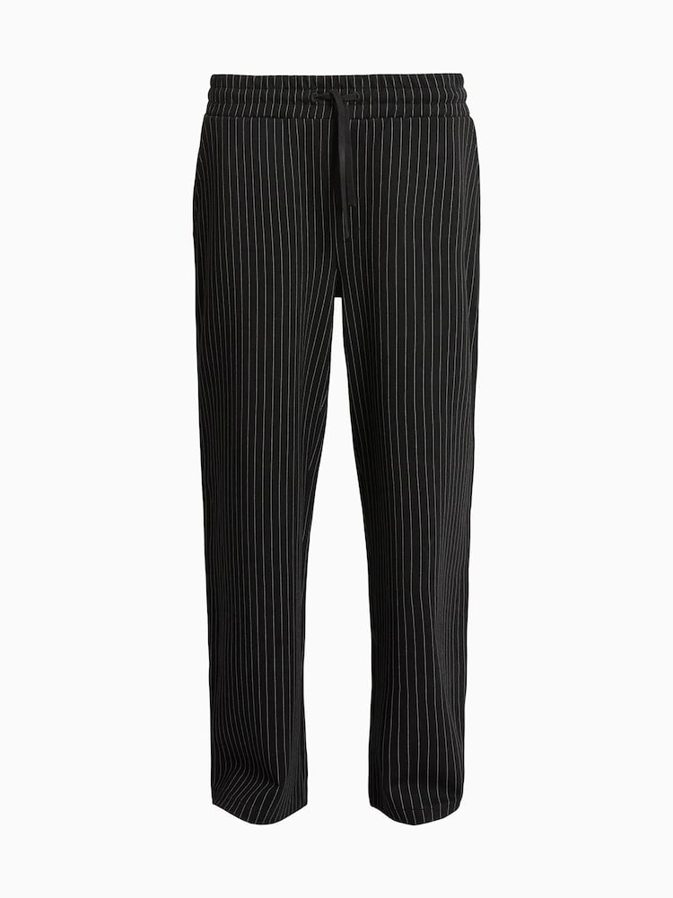 AllSaints Black Sinclair Joggers - Image 8 of 8