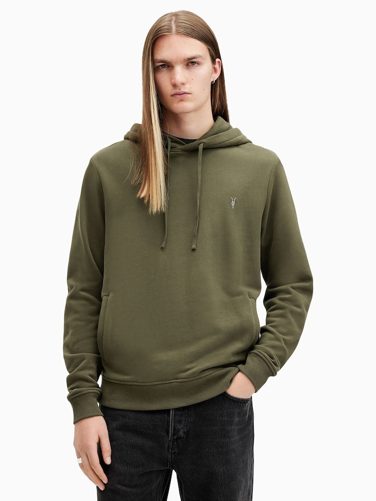 AllSaints Green Raven OTH Hoodie - Image 1 of 7