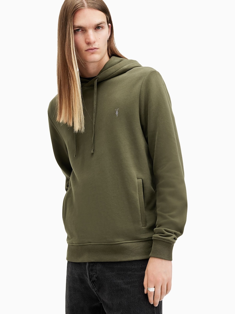 AllSaints Green Raven OTH Hoodie - Image 4 of 7