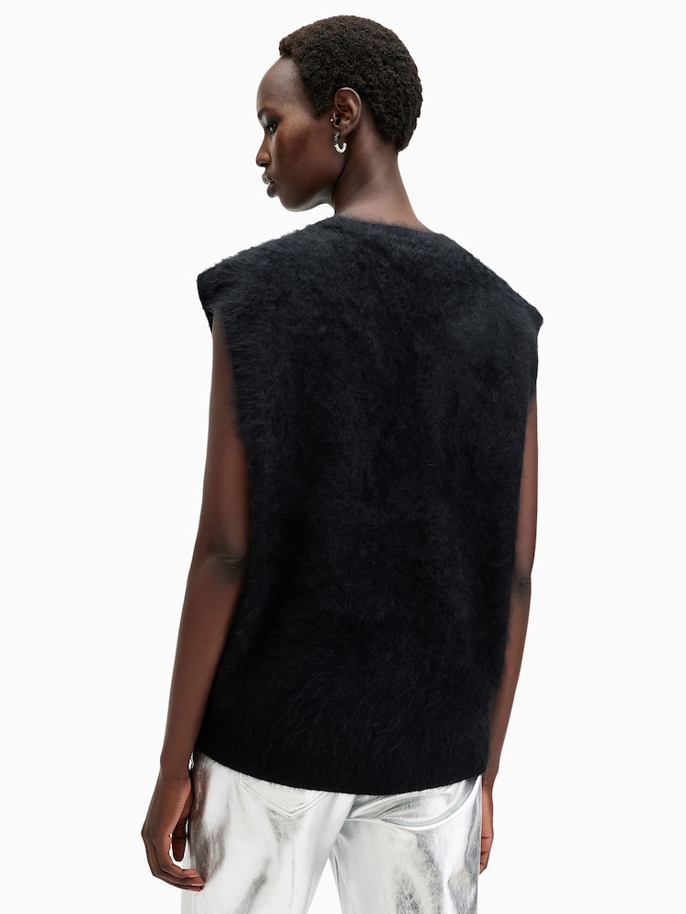AllSaints Black Rebel Tank - Image 2 of 7