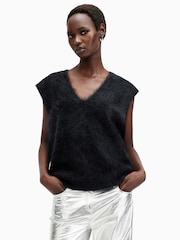 AllSaints Black Rebel Tank - Image 4 of 7