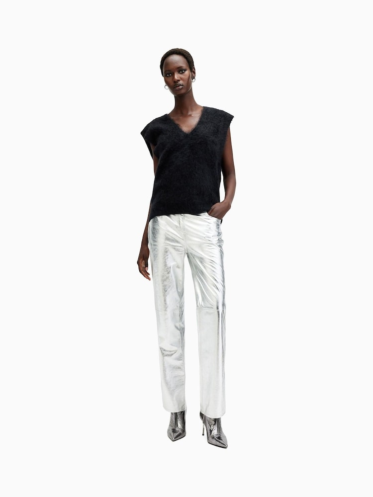 AllSaints Black Rebel Tank - Image 5 of 7