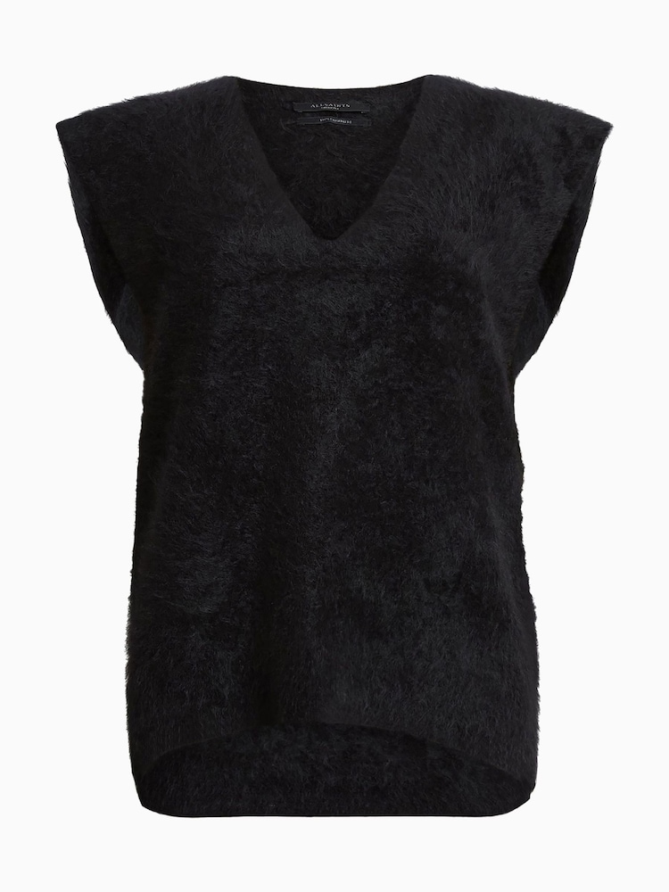 AllSaints Black Rebel Tank - Image 7 of 7