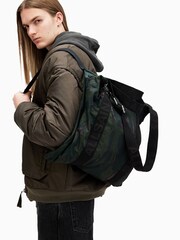 AllSaints Green Kei Backpack - Image 6 of 7
