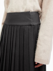 AllSaints Grey Kaya Skirt - Image 3 of 6