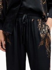AllSaints Black Tyler Trousers - Image 3 of 5
