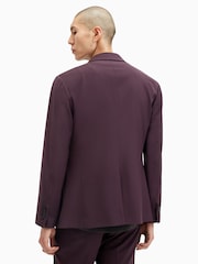 AllSaints Purple Lisle Blazer - Image 6 of 7