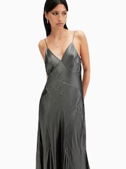 AllSaints Lili Maxi Dress - Image 2 of 5