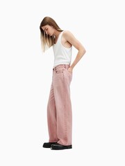 AllSaints Pink Lenny 100% Cotton Jeans - Image 6 of 10