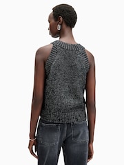 AllSaints Black Sabrina Tank - Image 6 of 7