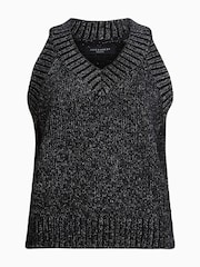 AllSaints Black Sabrina Tank - Image 7 of 7
