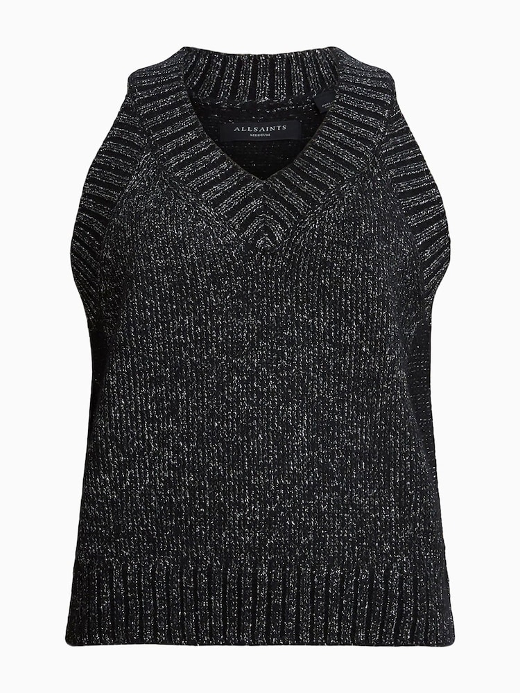 AllSaints Black Sabrina Tank - Image 7 of 7 AllSaints Black Sabrina Tank - Image 7 of 7