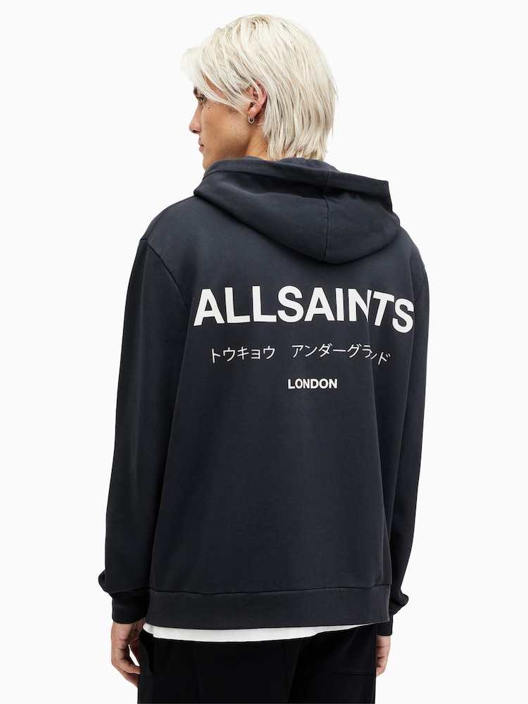 AllSaints Blue Underground Oth Hoodies - Image 5 of 7