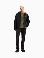 AllSaints Black Rockpile Jacket - Image 3 of 7