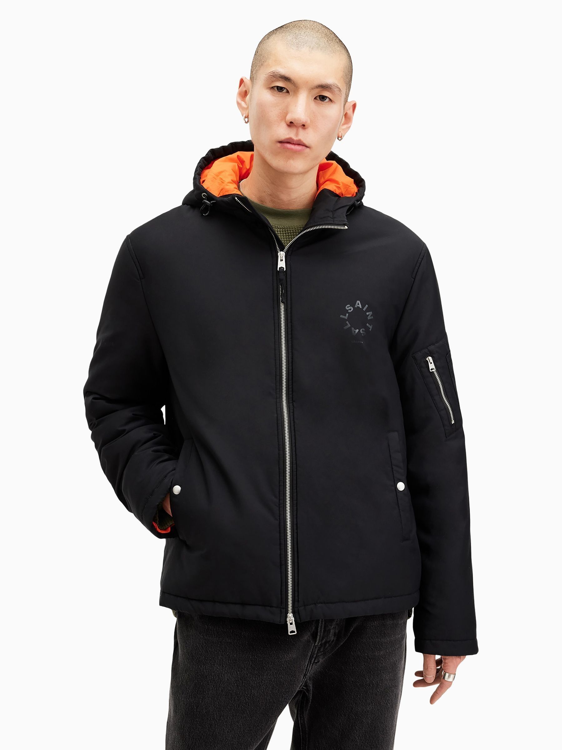 発掘 - 新登場ブランド Buy AllSaints Black Rockpile Jacket from Next USA ジャケット・アウター