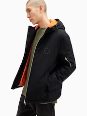 AllSaints Black Rockpile Jacket - Image 5 of 7