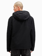 AllSaints Black Rockpile Jacket - Image 6 of 7