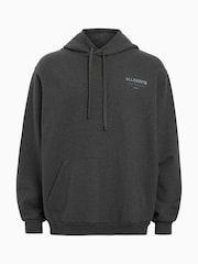 AllSaints Grey Underground Oth Hoodies - Image 7 of 7