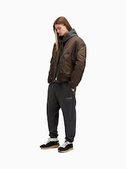 AllSaints Grey Underground Sweatpants - Image 3 of 8