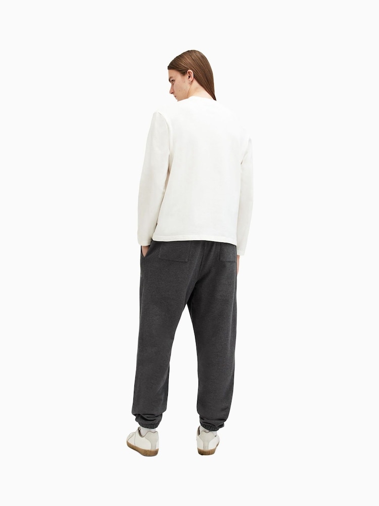 AllSaints Grey Underground Sweatpants - Image 7 of 8