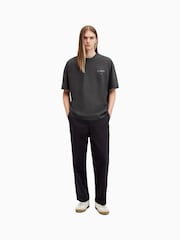 AllSaints Grey 100% Cotton Underground Short Sleeves Crew T-Shirt - Image 6 of 7