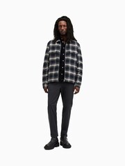 AllSaints Black Walde Chino Trousers - Image 3 of 8