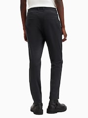 AllSaints Black Walde Chino Trousers - Image 4 of 8