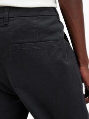 AllSaints Black Walde Chino Trousers - Image 5 of 8