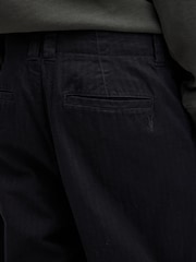 AllSaints Black Warden Trousers - Image 5 of 7