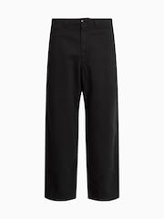 AllSaints Black Warden Trousers - Image 7 of 7
