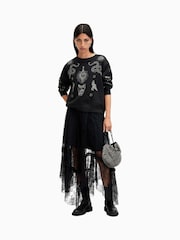 أسود - سويت شيرت Pippa Hex من Allsaints - صورة 3 من 6