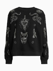 أسود - سويت شيرت Pippa Hex من Allsaints - صورة 6 من 6