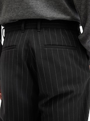 AllSaints Black Heddon Trousers - Image 5 of 7