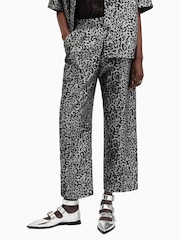 AllSaints Grey Jemi Leppo Trousers - Image 5 of 8