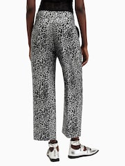 AllSaints Grey Jemi Leppo Trousers - Image 6 of 8