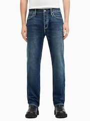AllSaints Blue Reid 100% Cotton Jeans - Image 1 of 10