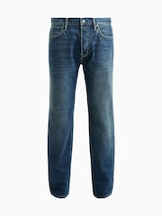 AllSaints Blue Reid 100% Cotton Jeans - Image 10 of 10