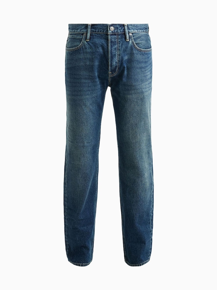 AllSaints Blue Reid 100% Cotton Jeans - Image 10 of 10