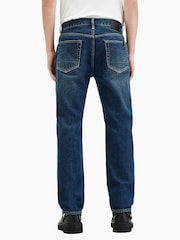 AllSaints Blue Reid 100% Cotton Jeans - Image 8 of 10