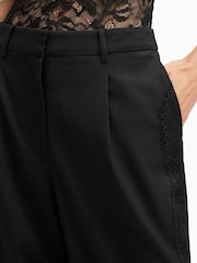 AllSaints Black Lacey Trousers - Image 3 of 8
